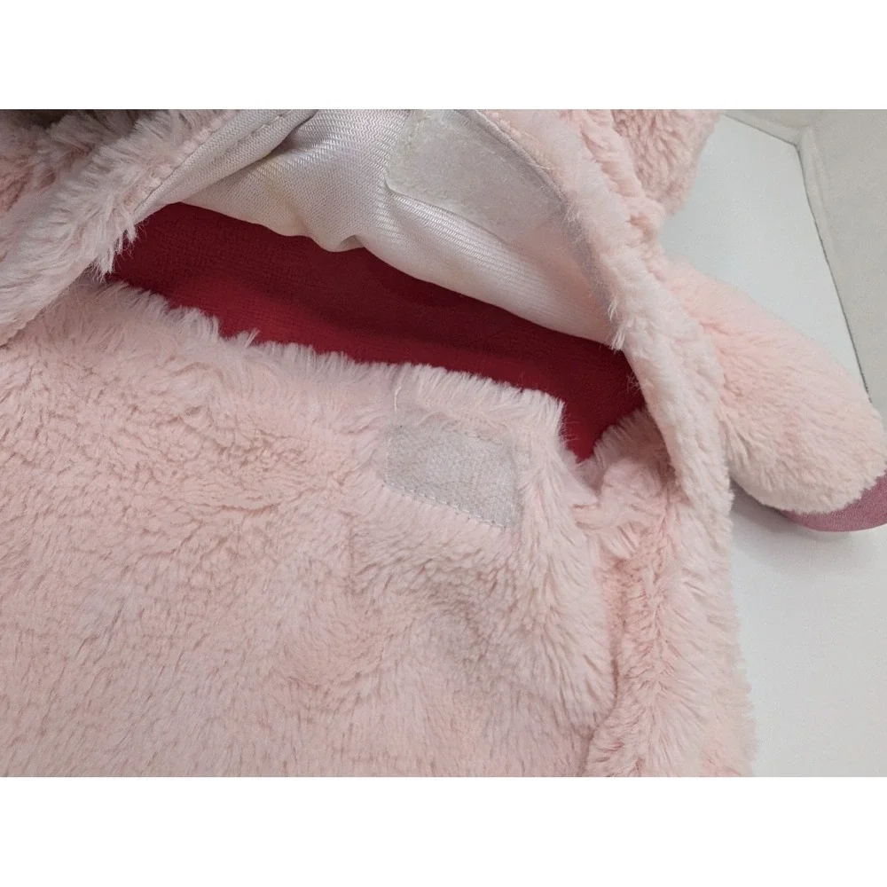 HomeTop Pink‎ Unicorn Plush Hot Water Bottle Cover Glitter Accents Kids 19 inch
